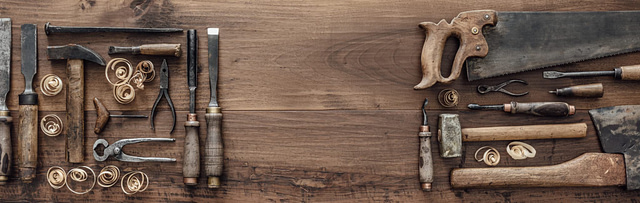 Picture of Carpentry Tools.