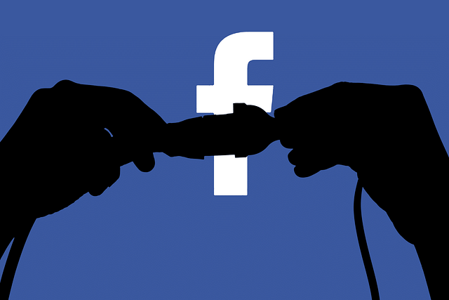Image of a Facebook page with a message saying "This page is unavailable"